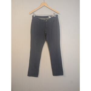 Vintage Levis Womens Dark Wash High Rise Straight Leg Jeans Size 30 X M